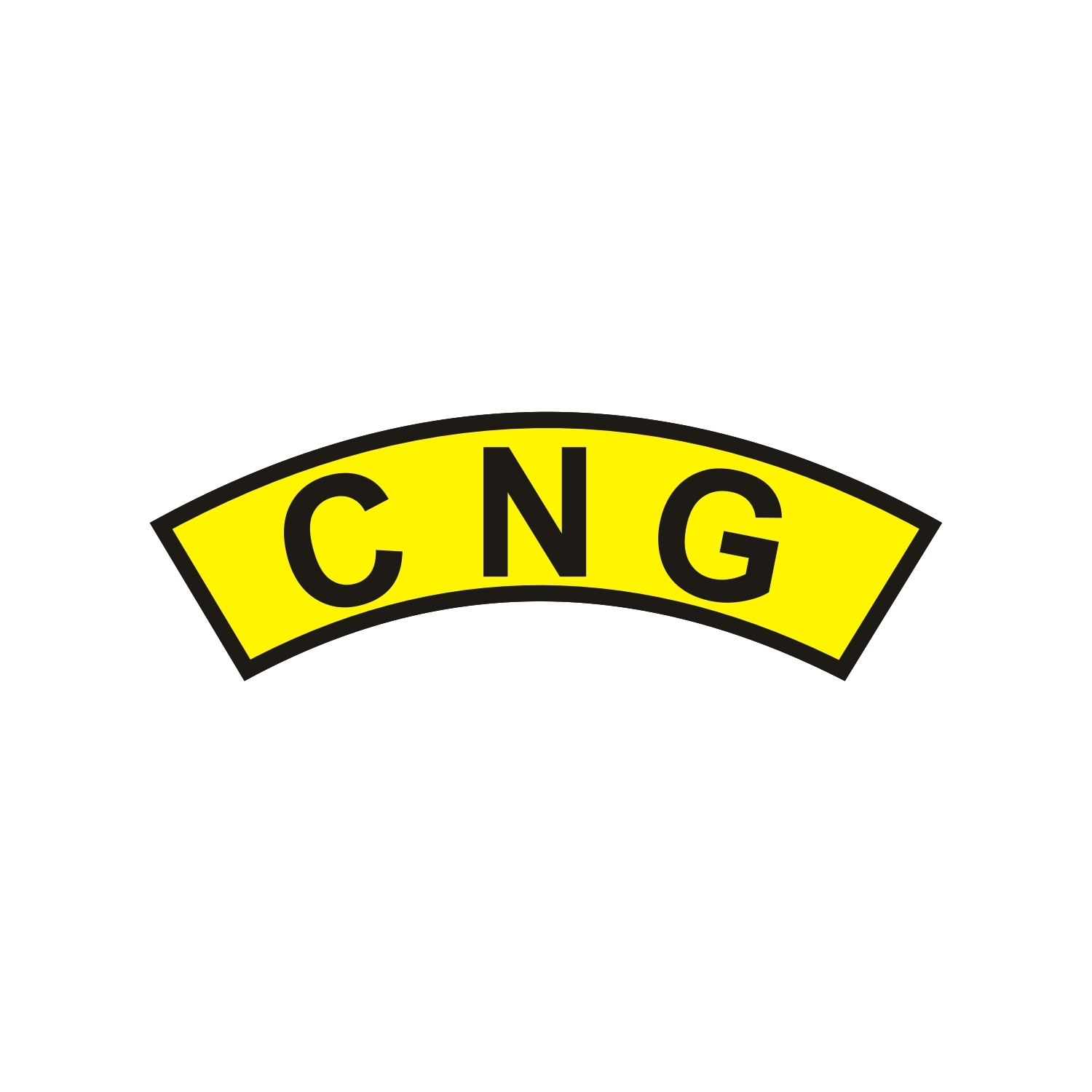 CNG sticker small