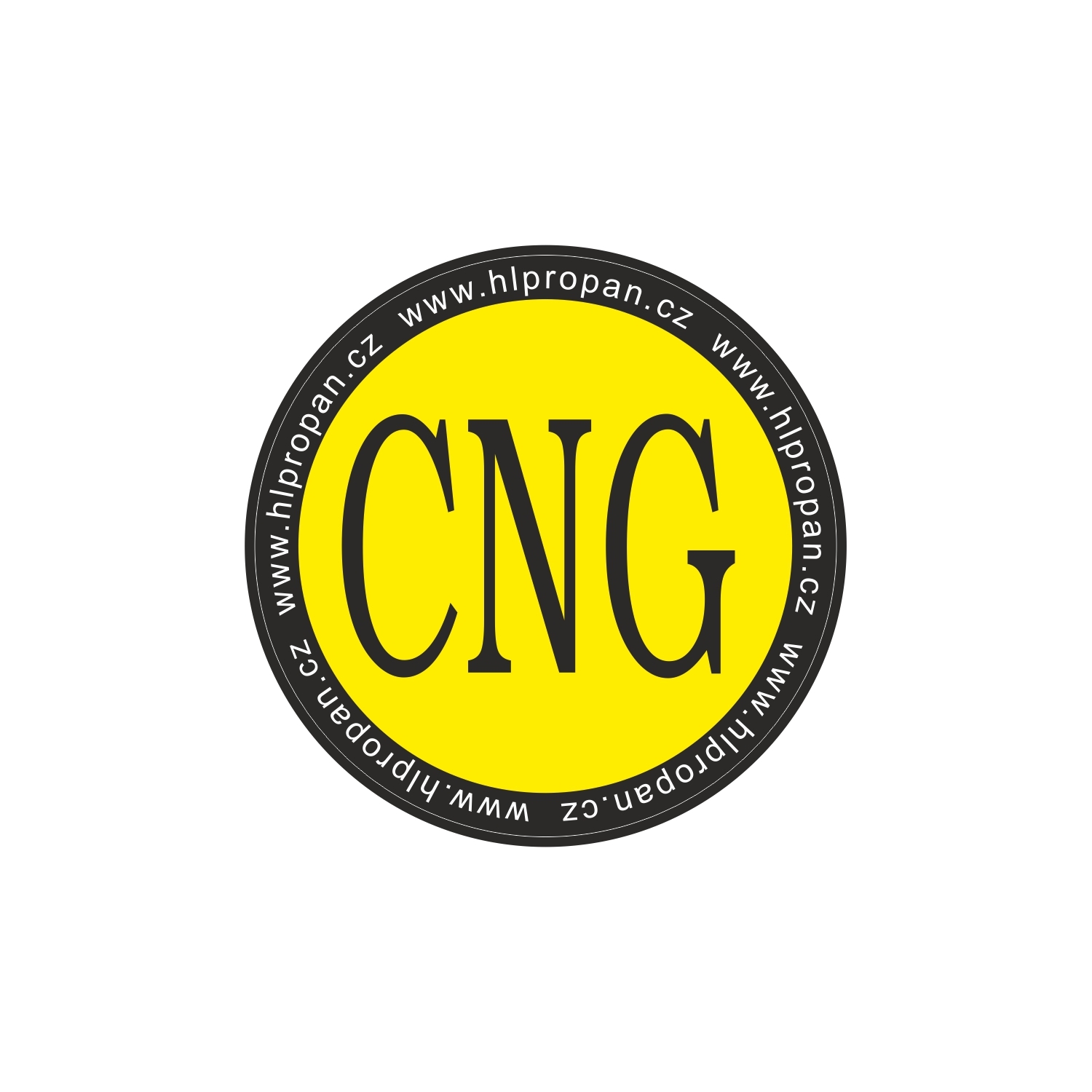 CNG sticker external