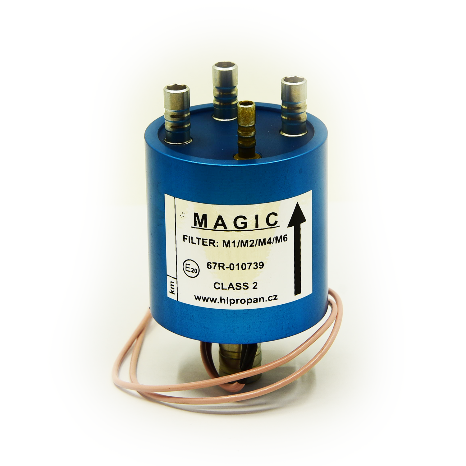 MAGIC filter of gas phase 3+1 (with NTC) blue